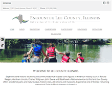 Tablet Screenshot of leecountyfun.com